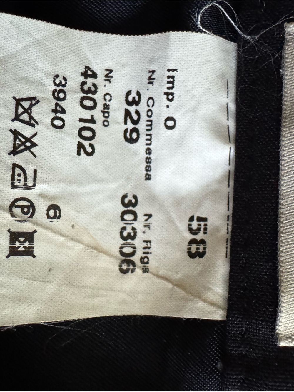 Elegant Black Midi Skirt - Women's A-Line Tombolini Size 58/ US size 22w - Picture 2 of 3